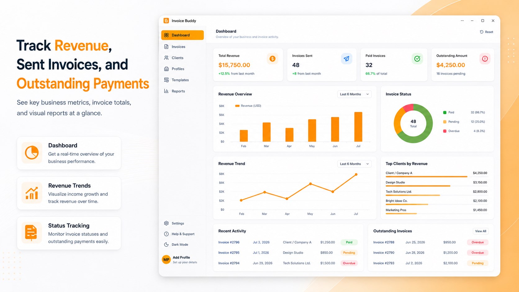 Invoice Buddy – Simple Invoice Maker screenshot