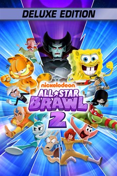 Cover poster for Nickelodeon All-Star Brawl 2 Deluxe Edition