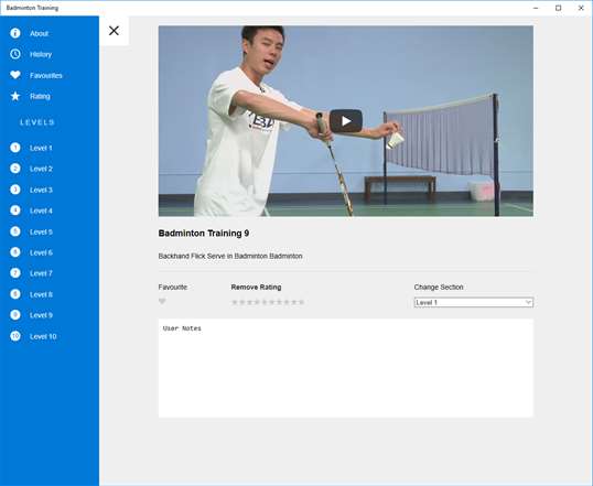 Badminton Training screenshot 3