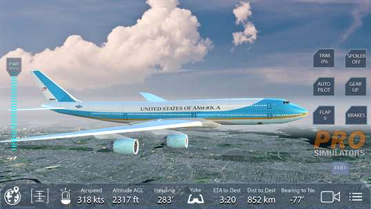 Pro Flight Simulator New York Premium Edition screenshot 5