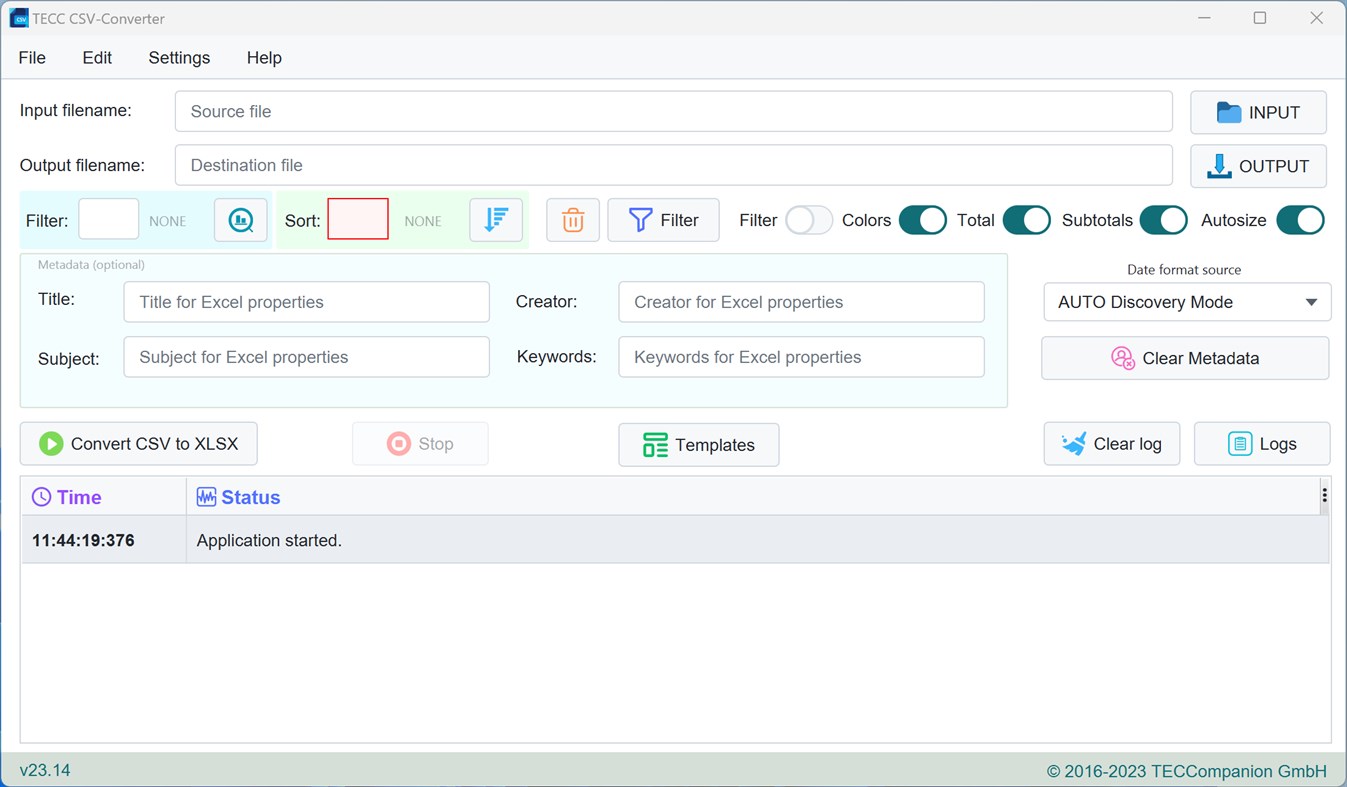 #3. teccCSVConverter (Windows) โดย: Dr. Jeannot Muller