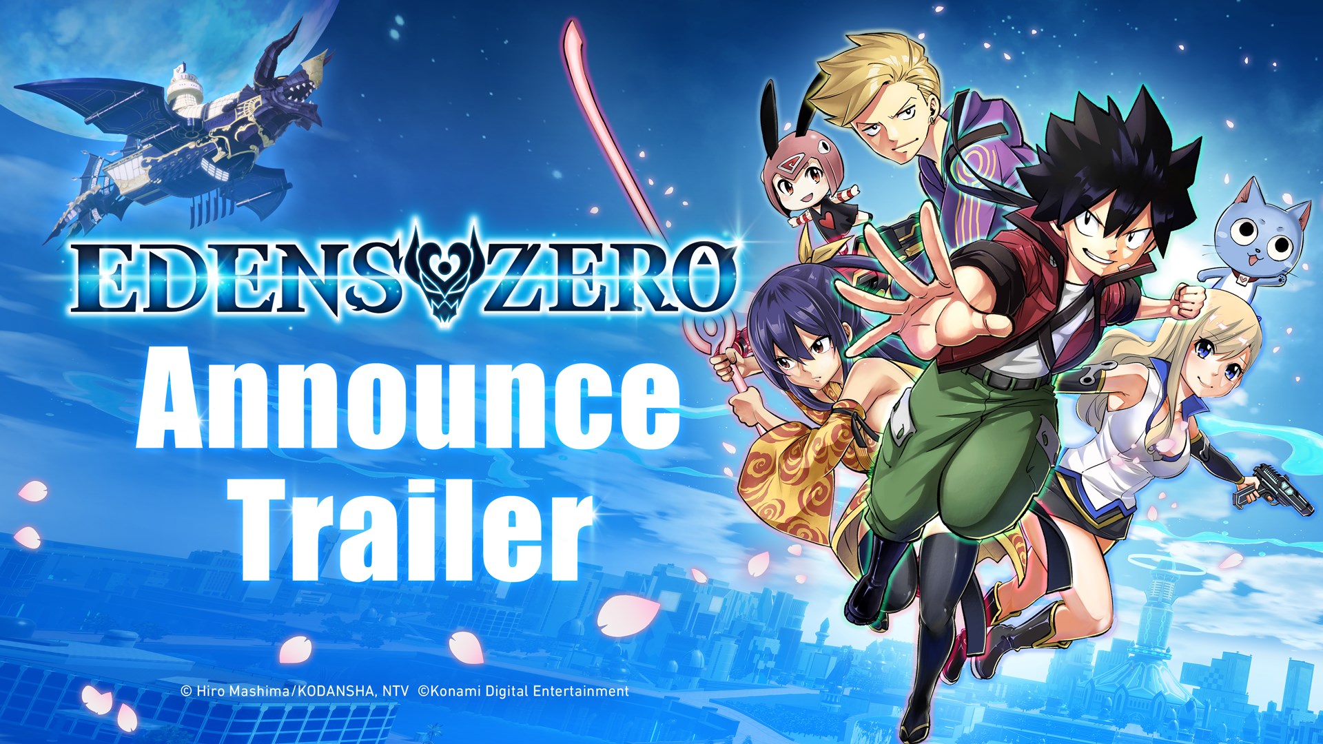 EDENS ZERO - Announce Trailer