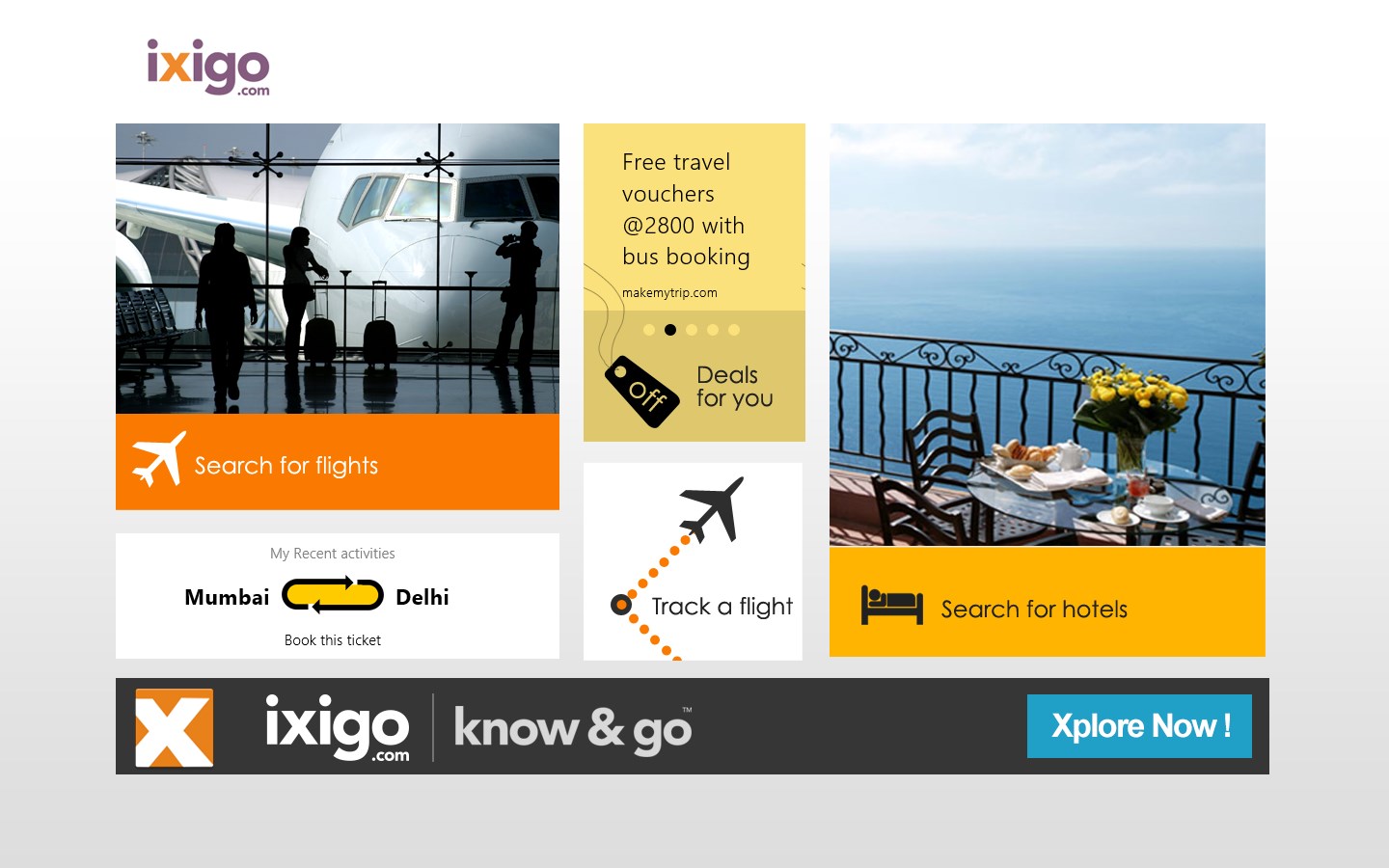 ixigo travel planner