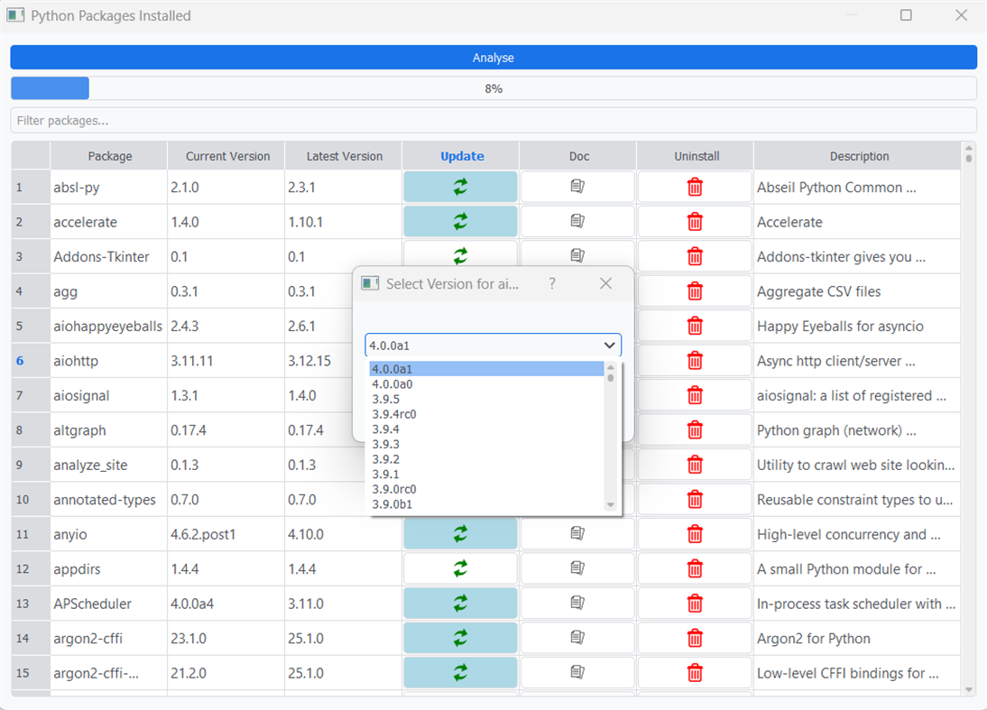 #4. Python Package Installer (Windows) By: aria vision