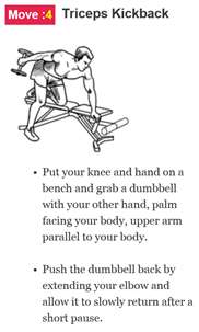 Dumbbell Triceps Workouts screenshot 7