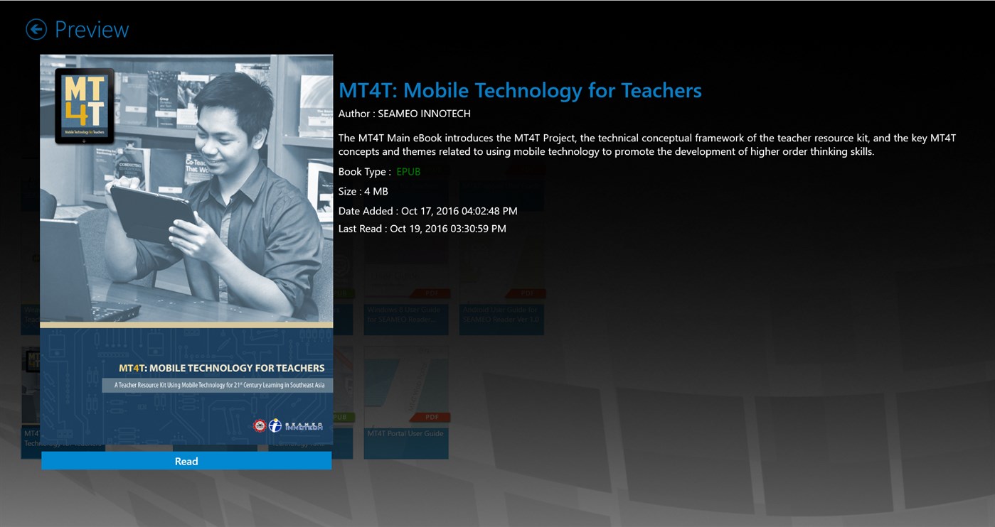 #3. SEAMEO INNOTECH Reader (Windows) 作者: Vibe Technologies Inc.