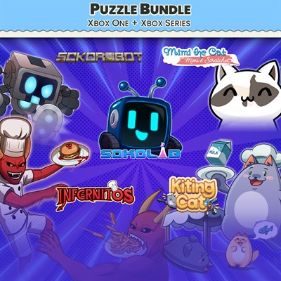 Puzzle Bundle Xbox - Sokorobot, Cat games, Infernitos and Sokolab