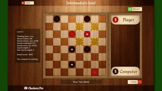 Checkers Pro screenshot 2