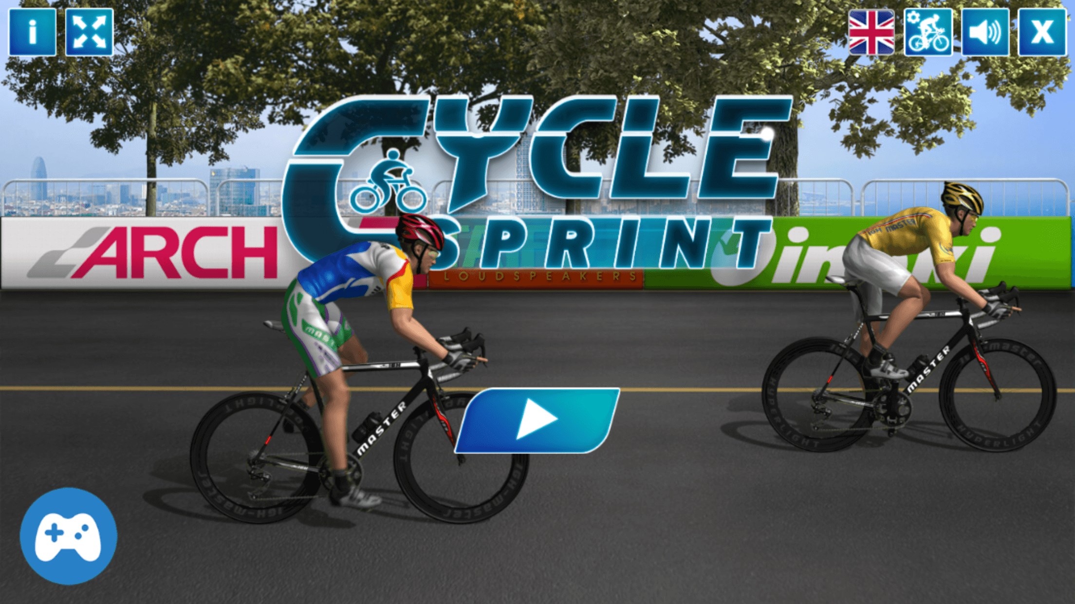Screenshot 1 Esprint ciclista windows