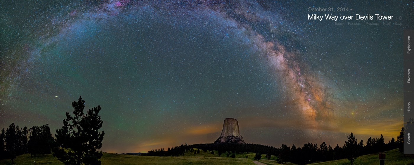 Astronomy Picture of the Day APOD by The Trav marquee promo image