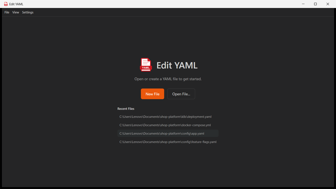 #1. Edit YAML (Windows) Od: Web Platinum