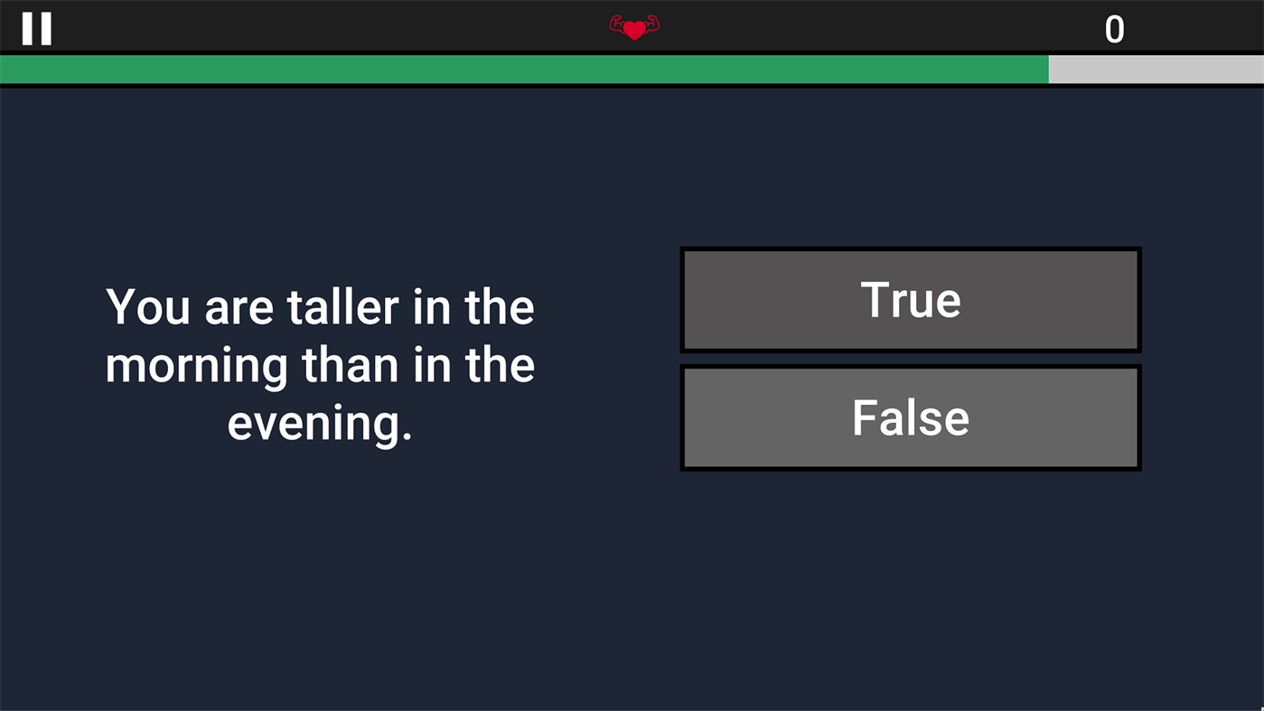 #4. General Quiz - True OR False (Windows) By: AndroidGameZoneBd