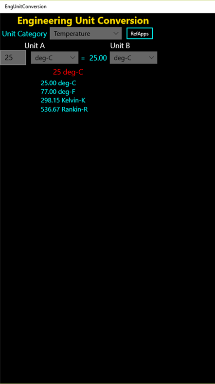 #5. EngUnitConversion (Windows) بواسطة: Kaup Shenoy Associates