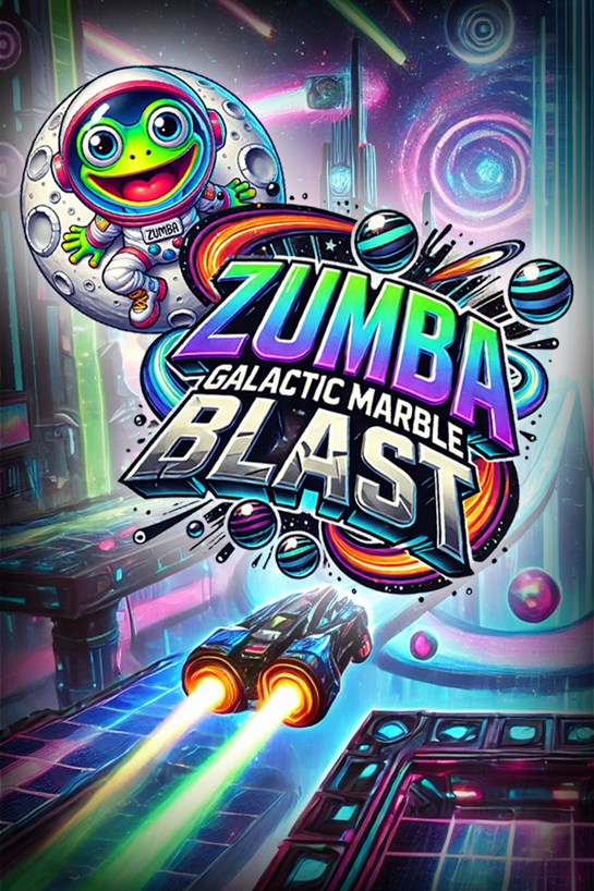 Box shot of Zumba - Galactic Marble Blast