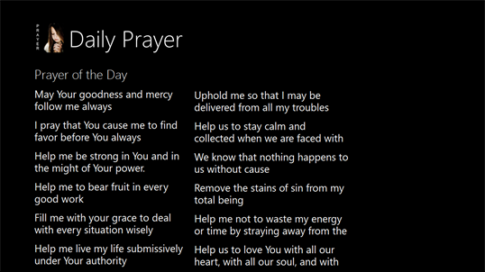 Prayer of the Day screenshot 1