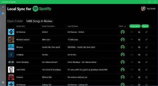 Local Sync for Spotify screenshot 3