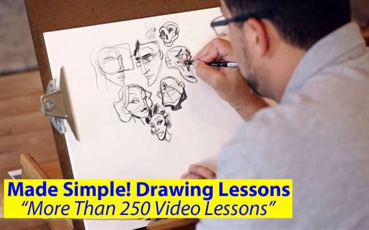 Simple Drawing Lessons screenshot 1