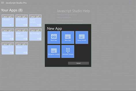 Javascript Studio Pro Screenshots 2