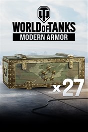 World of Tanks - 27 صندوق حرب عامًا