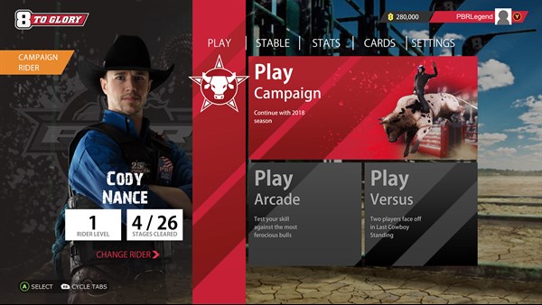8 To Glory - The Official Game of the PBR — 14