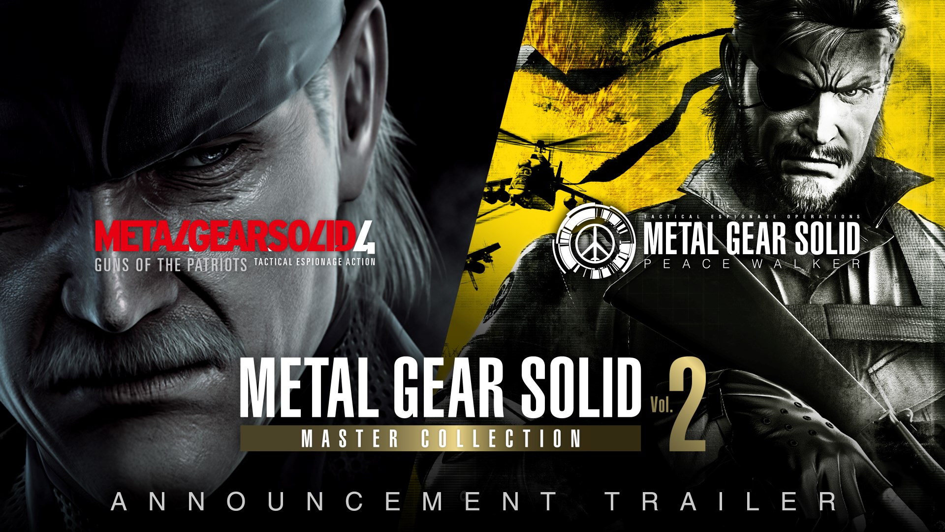 METAL GEAR SOLID: MASTER COLLECTION Vol.2 - Announcement Trailer