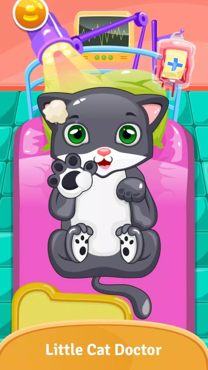 Skærmbillede 7 Kitty Little Cat Doctor: Pet Vet Game windows