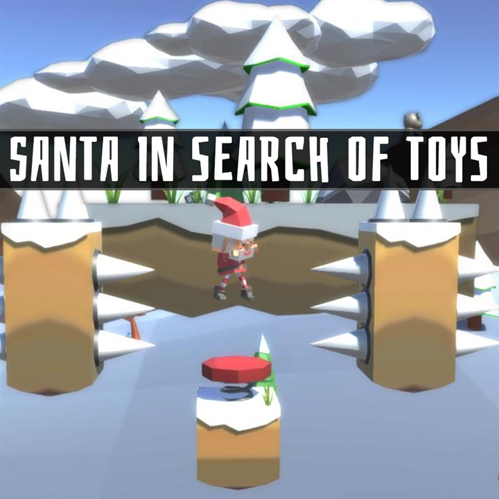 Santa in search of toys