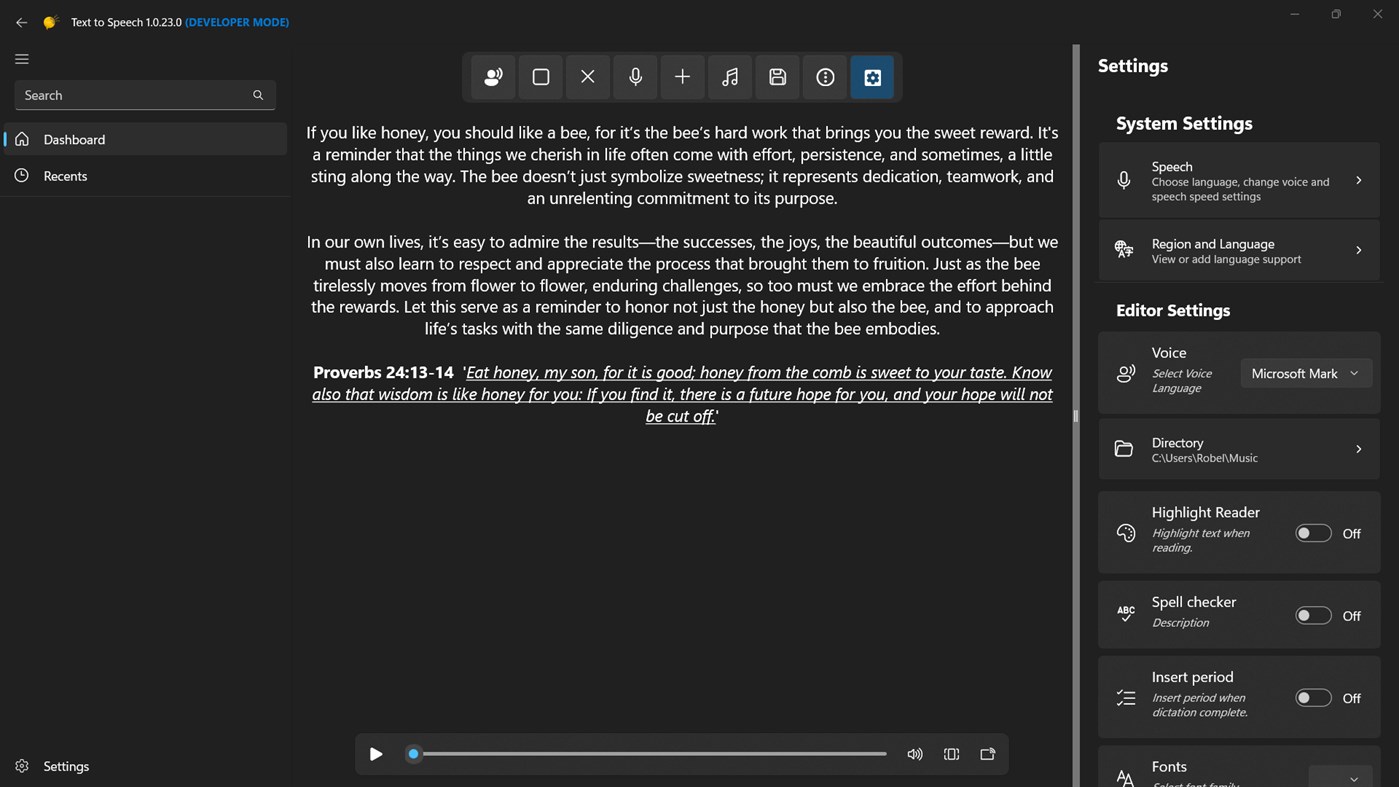 #2. Text to Speech (Windows) By: NxeCcde24 Labs