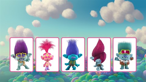 DreamWorks Trolls Remix Rescue Deluxe Character Pack