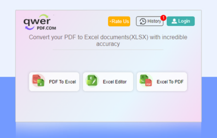 Convert PDF to Excel small promo image