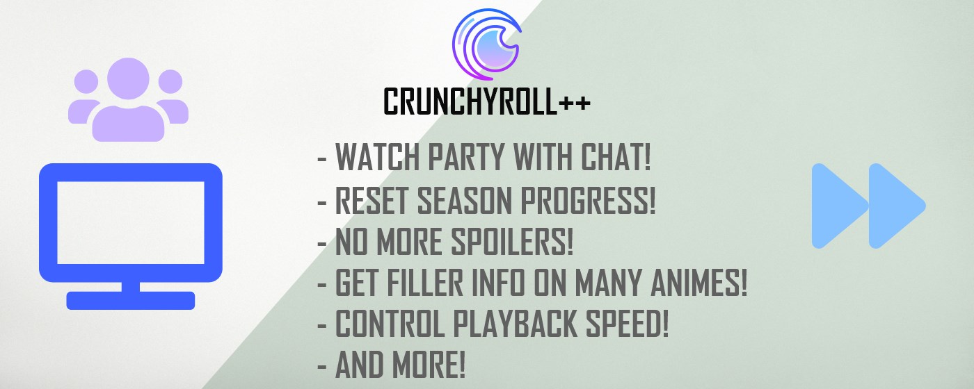 Crunchyroll++: All in one solution! marquee promo image