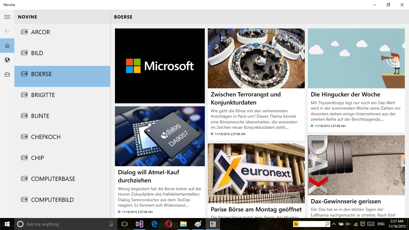 Novine - Microsoft Store Applications.