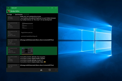 ClipboardX Screenshot