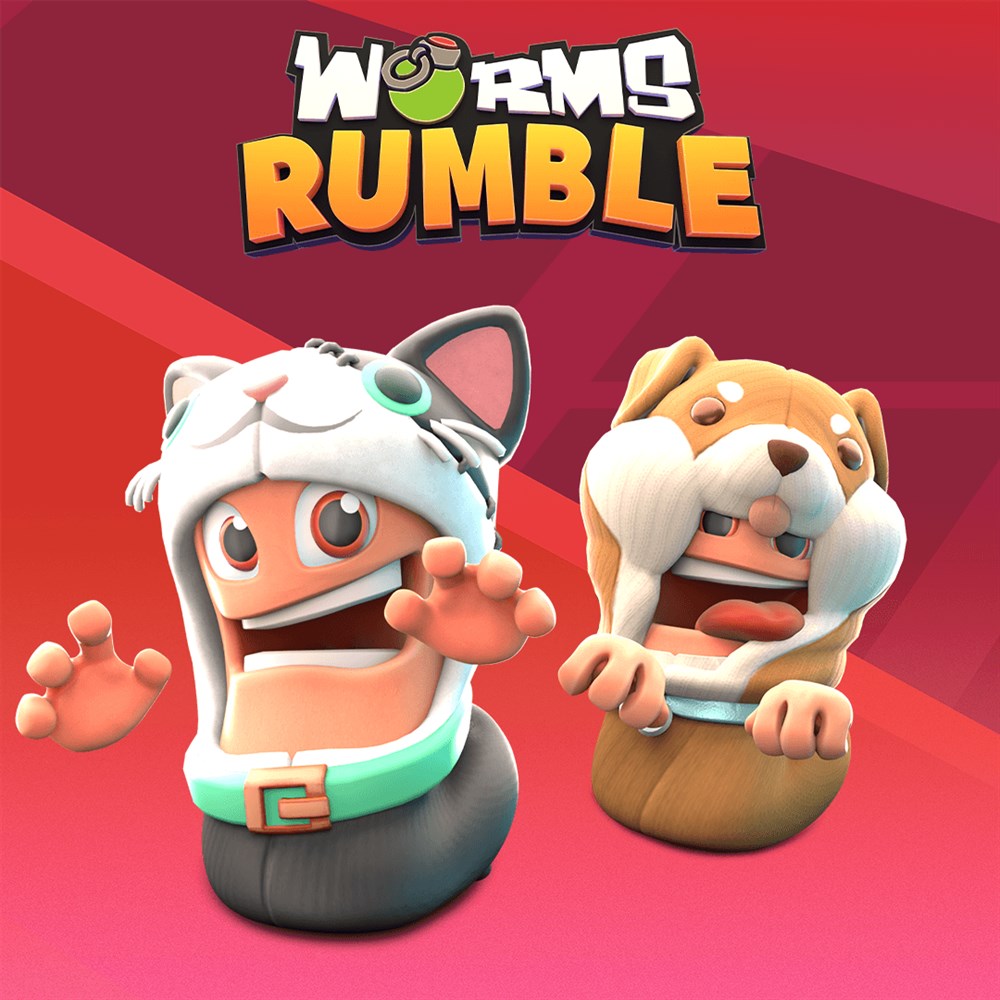 Worms Rumble - Cats & Dogs Double Pack cover art (full size)