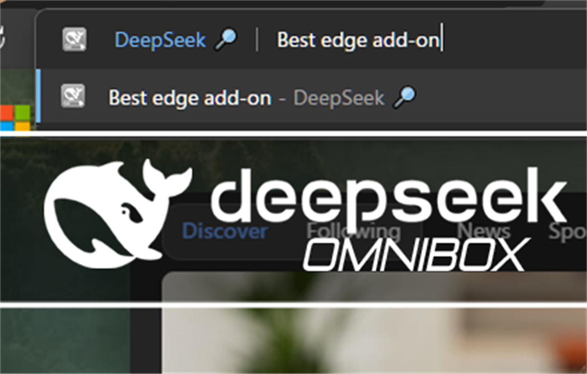 DeepSeek Omnibox