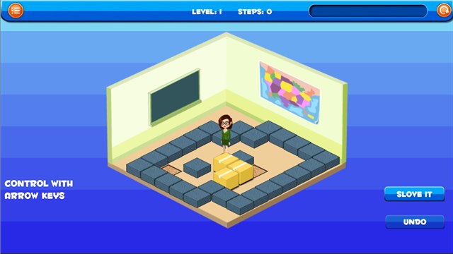 3D Box Sokoban screenshot 1