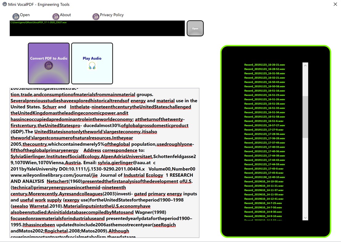 #2. Mini VocalPDF (Windows) 게시자: GenuiSoft IT