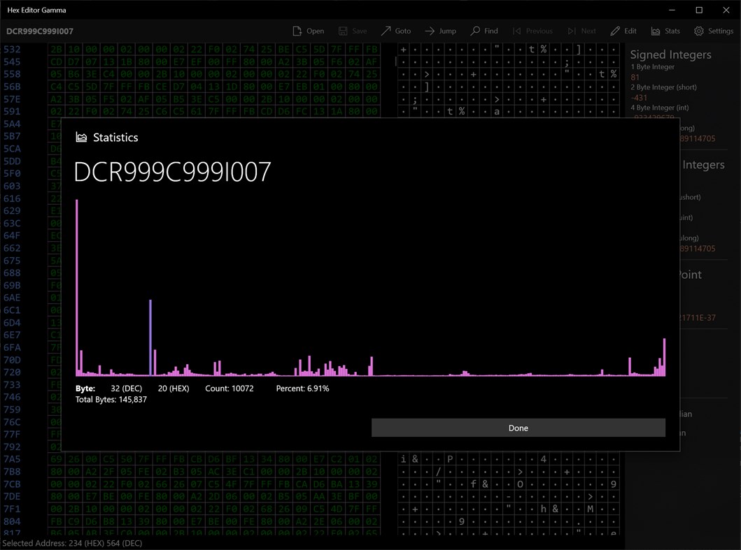 #6. Hex Editor Gamma (Windows) 게시자: Dark Wake Solutions