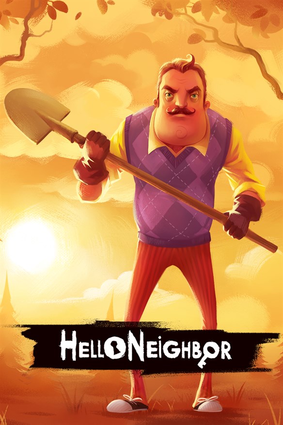 Hello Neighbor Xbox Series X|S and Xbox One cover art