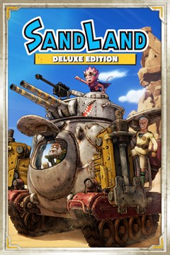 Cover poster for SAND LAND Deluxe Edition