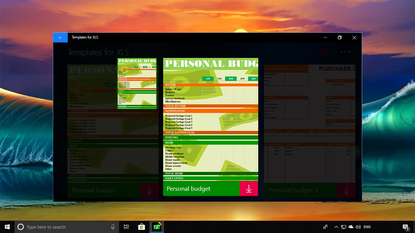 #6. Templates for XLS (Windows) Által: Yellow Elephant Productions