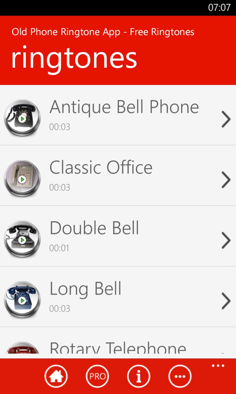 Old Phone Ringtone App - Free Ringtones