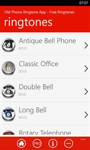 Old Phone Ringtone App - Free Ringtones screenshot 1