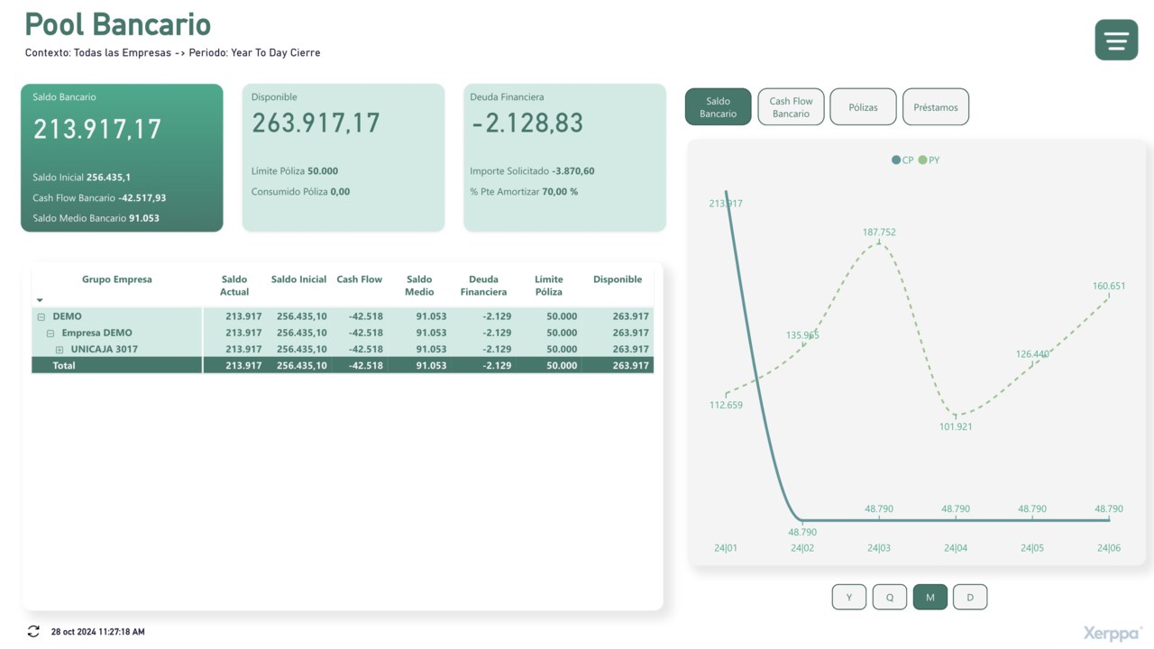 Snapshot 3 of Xerppa Cash Report