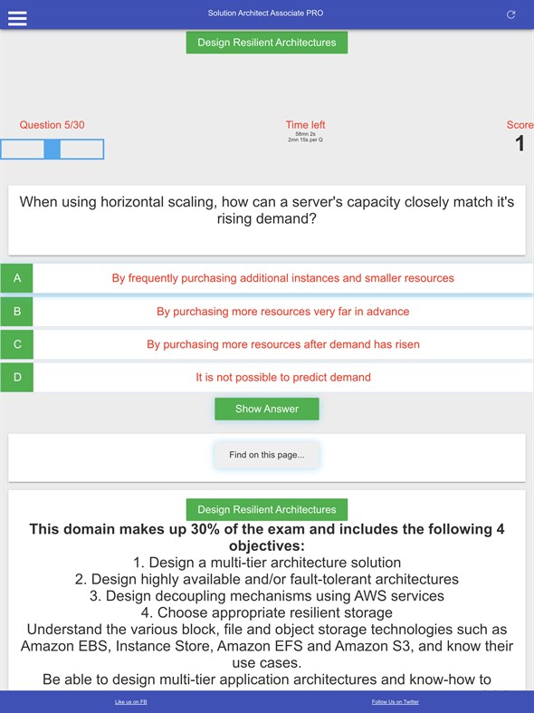 #3. AWS Cert Solution Architect Associate Prep Pro (Windows) Podle: Djamgatech Corp