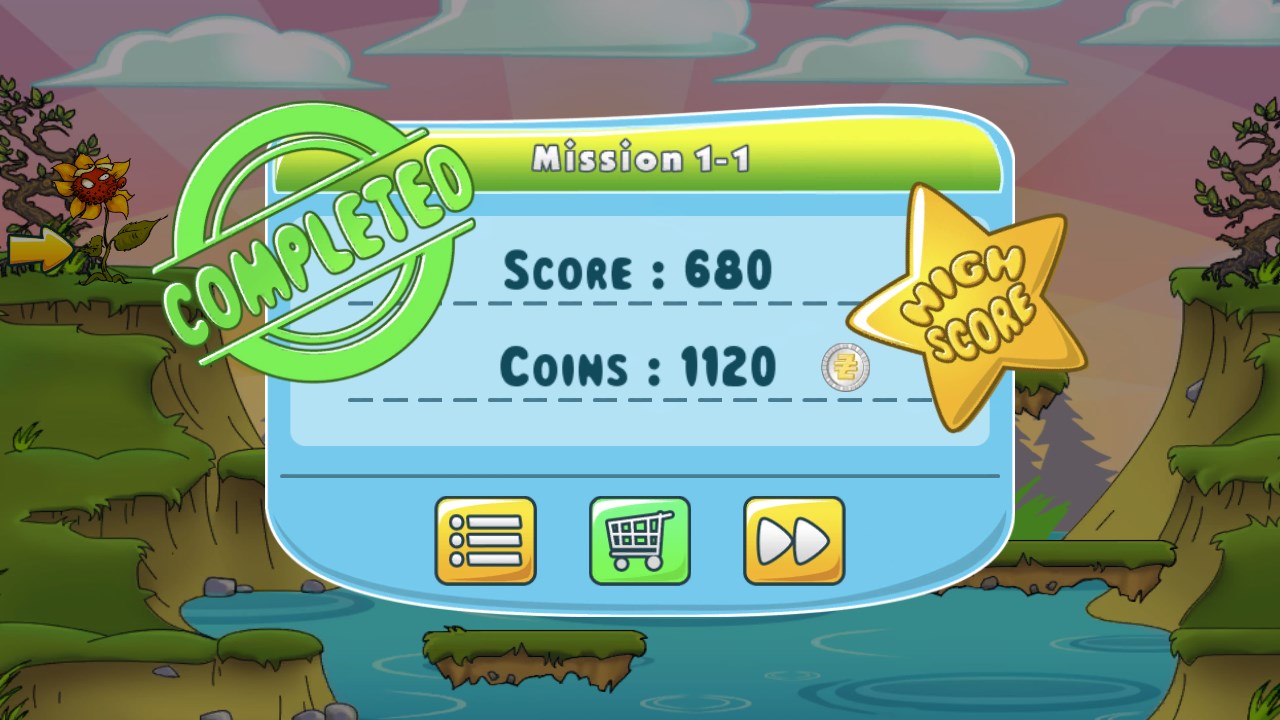 Vegetable VS Zombies 2 for Windows 10 Mobile