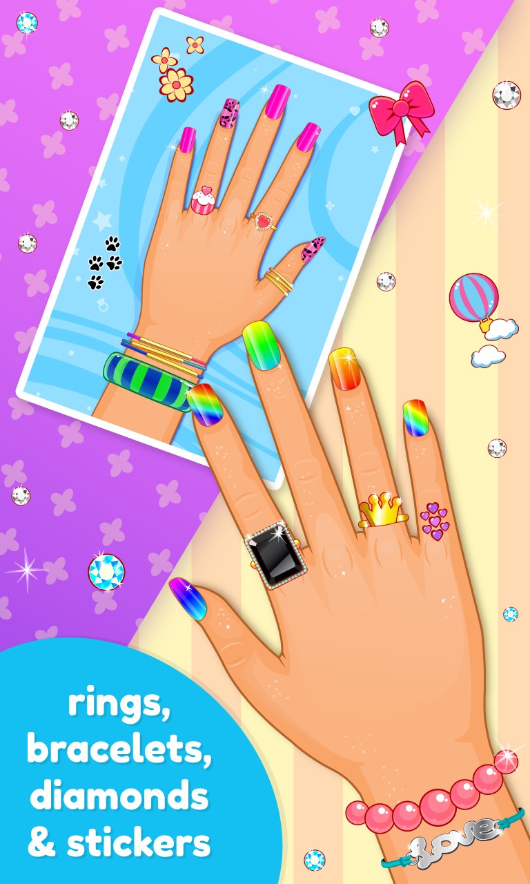 Nail Art Salon Game for Windows 10 Mobile