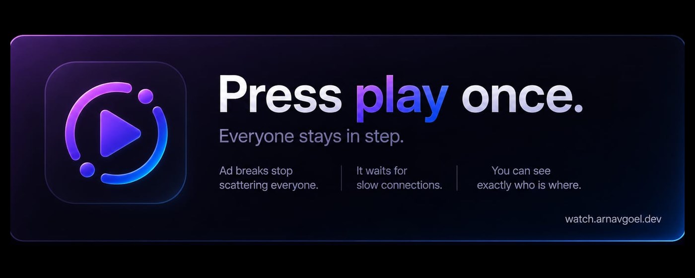 Watch Together - Sync Videos with Friends