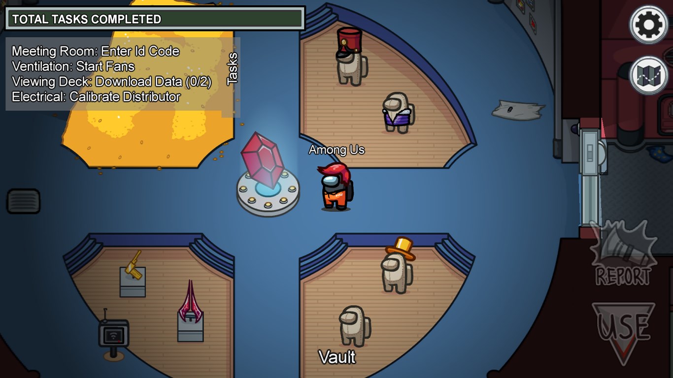 Among Us - Airship Skin Set screenshot
