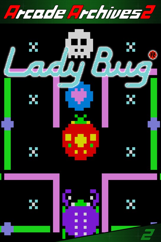 Boksbillede af Arcade Archives 2 Lady Bug